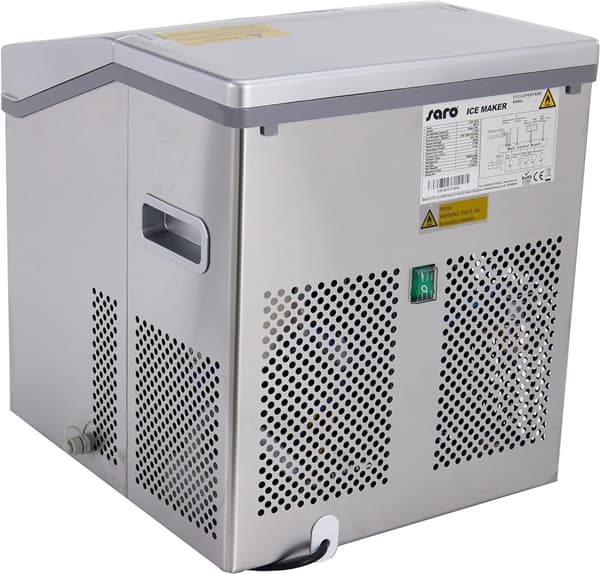 Ismaskin, Isbitmaskin, Isbitsmaskin, Ice Maker, Ice Cube Making Machine Saro EB15 med luftkylning