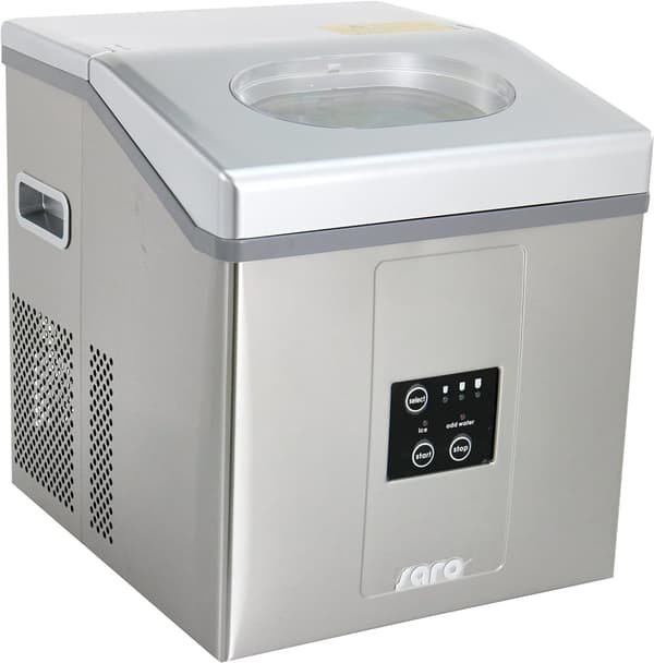 Ismaskin, Isbitmaskin, Isbitsmaskin, Ice Maker, Ice Cube Making Machine Saro EB15 med luftkylning