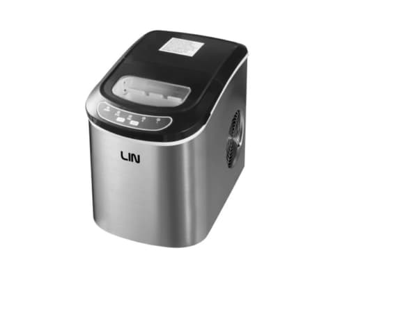 Bærbar ismaskine LIN ICE PRO-S12 sølv