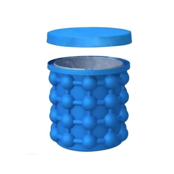 2ST Ice Cube Maker Revolutionerande Genie Utrymmesbesparande Ice Cube Maker Ice Genie köksredskap