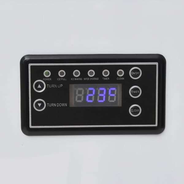 The Living Store isterningmaskine 45 kg/24 timer sort -  Isterningmaskiner