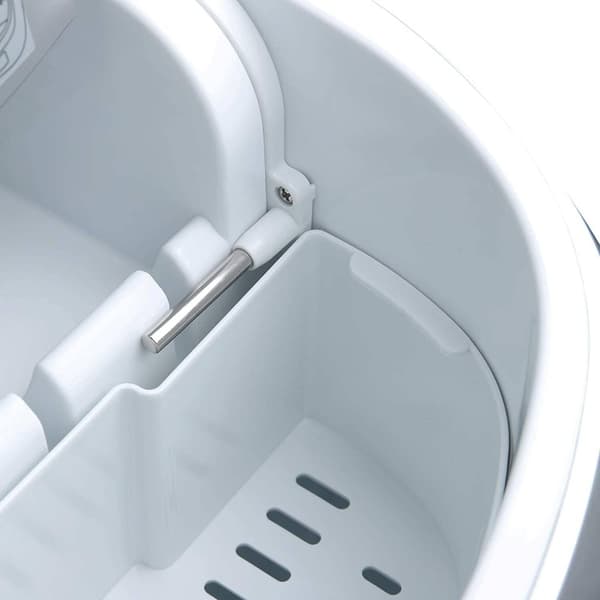 Rootz Ice Cube Maker - Hemismaskin - Elektrisk ismaskin - 12 kg/24 timmar - BPA-fri isskopa - Självrengörande - 28cm x 32cm x 35cm