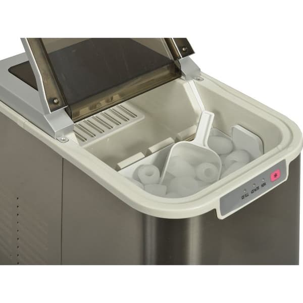 Kökschef Ismaskin 140w 12kg/24h med automatisk rengöring rostfritt stål - yt-e-005b1