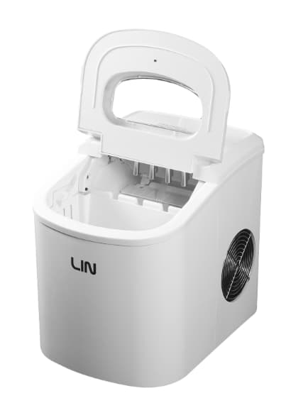 Bärbar isbitsmaskin LIN ICE PRO-W12 vit