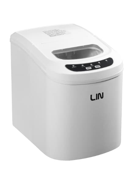 Bärbar isbitsmaskin LIN ICE PRO-W12 vit