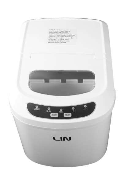 Bärbar isbitsmaskin LIN ICE PRO-W12 vit