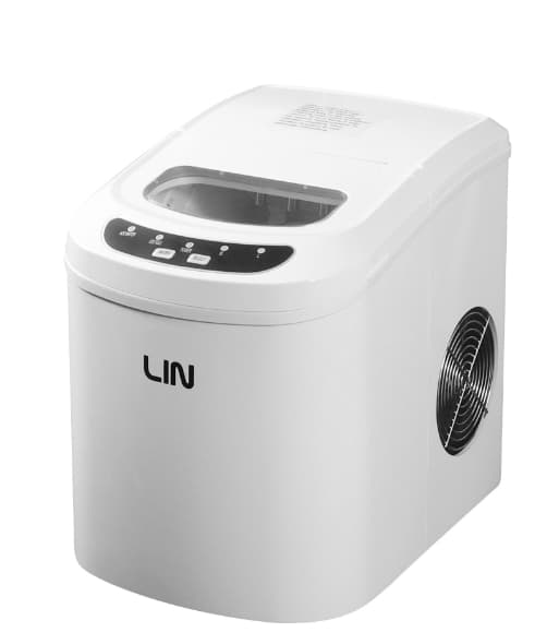Bärbar isbitsmaskin LIN ICE PRO-W12 vit