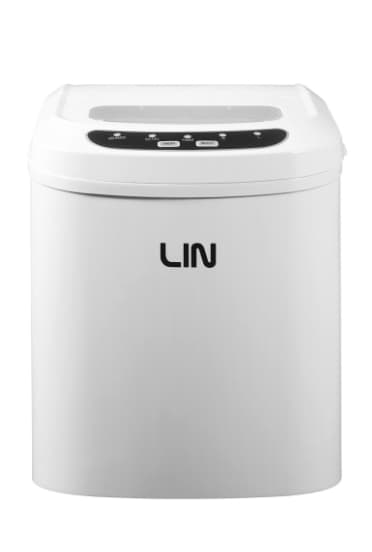 Bærbar isterningmaskine LIN ICE PRO-W12 hvid