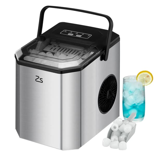 Bordis Ice Maker, 10.000 Stykker Pr. Dag, Bærbart Design,Sølv, EU