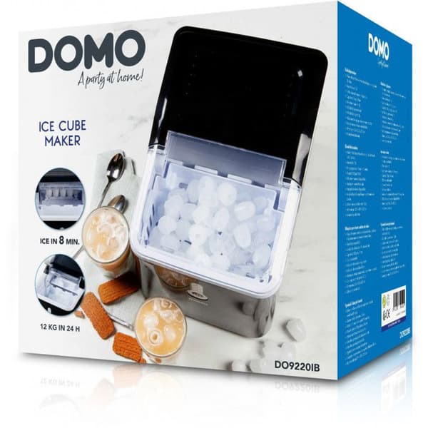 Ismaskin - DOMO - DO9220IB - Kapacitet 12 kg - Vattenindikator - Påfyllningsindikator