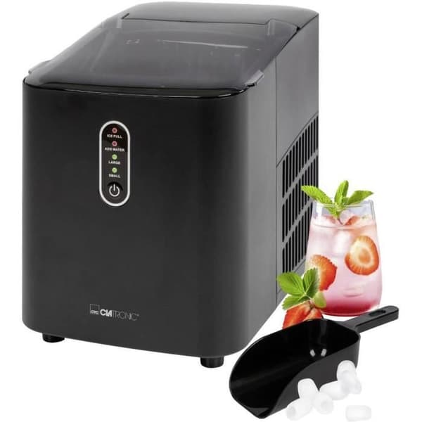 Clatronic EWB 3798 svart Ismaskin 1,1 l