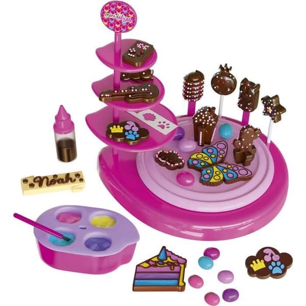 Mini Délices - 10 i 1 chokladverkstad - Konstnärliga aktiviteter - Kreativ matlagning - Från 6 år - Lansay