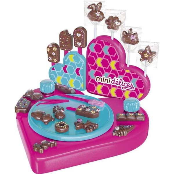 LANSAY Mini Delights Matlagningsspel Min Superchokladverkstad 5 i 1 - Flicka - från 6 år
