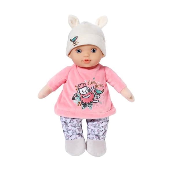 Baby Born - Baby Annabell Sweetie - 30 cm trasdocka - Integrerad skallra - Mycket mjuk - Från 0 månader
