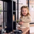Miniatyrbillede 3 af 6: Smoby Loft børnekøkken med 32 tilbehør, industrielt design, fra 3 år