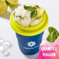 Miniatyrbild 2 av 6: Chillfactor granitamugg - Bandai - Slumpmässig färg Blå, Rosa eller Grön - levereras med sugrör