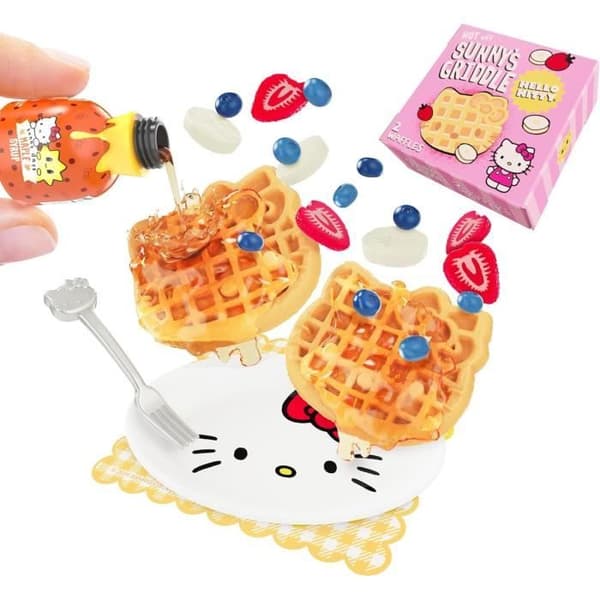MGA Miniverse - Hello Kitty - Luova peli - Juomia tai ruokaa - Luovat ja koristeelliset hartsiharrastukset - Ei-syötävä - 8 vuotta vanha