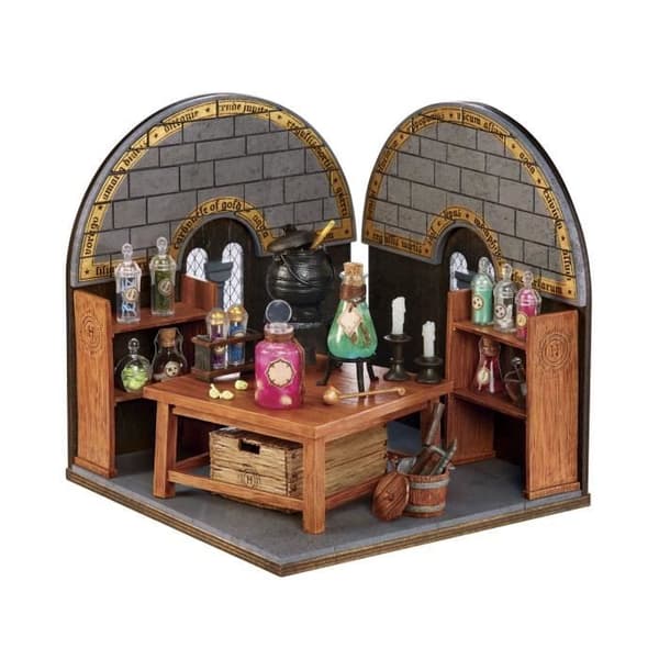 MGA Miniverse - Harry Potter - Kreativt spel - Miniset Hogwarts Potions Class - Kreativ och dekorativ resinfritid