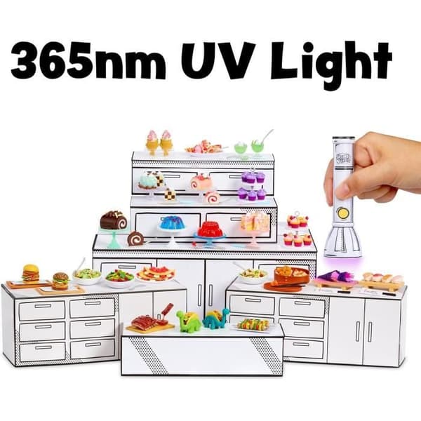 MGA Miniverse - UV-lampa - Torka dina resinskapelser - 1 sekund - Från 8 år - Slumpmässig