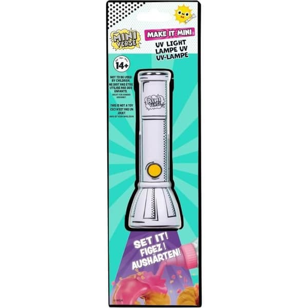 MGA Miniverse - UV-lampa - Torka dina resinskapelser - 1 sekund - Från 8 år - Slumpmässig