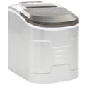 Miniatyrbild 1 av 2: Ismaskin 2,4 L 15 kg / 24 tim silver