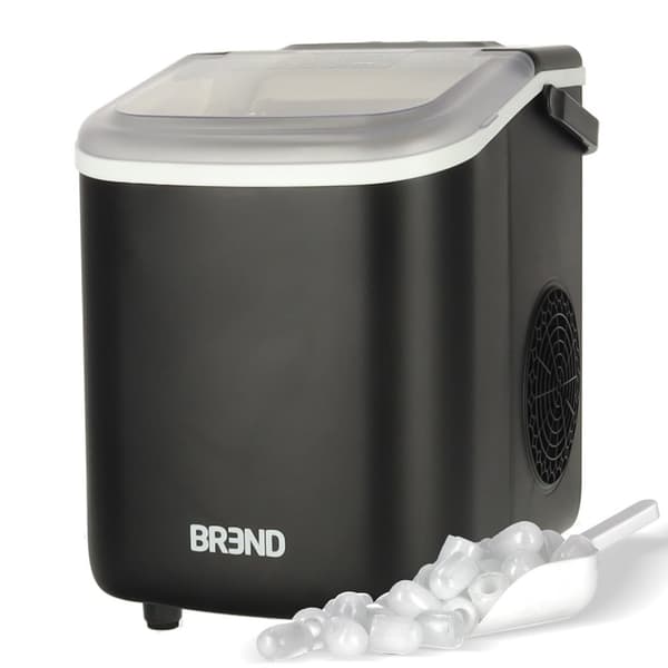 BREND BR-2213 Isblokningsmaskine med ske - Bærbar isblokningsmaskine – Sort