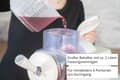 Pikkukuva 3 / 5: 2-in-1 slush- ja pehmytjäätelökone SOFIE (valkoinen, 1500 ml slushille tai pehmytjäätelölle, 150 watin kompressori)
