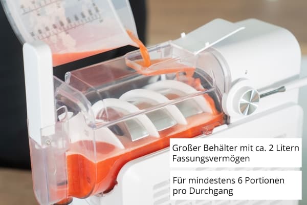 Unold Slush glassmaskin Susi 48940, Kompressor glassmaskin, 2 L, Vit, 1,2 m, Plast, Knappar