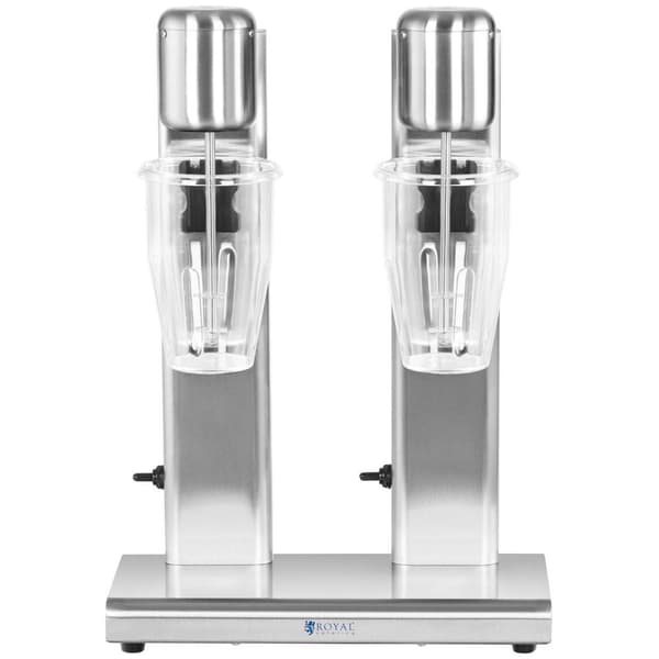 Royal Catering Milkshakemaskin - Dubbel - 2 x 1 L - 15 000 rpm