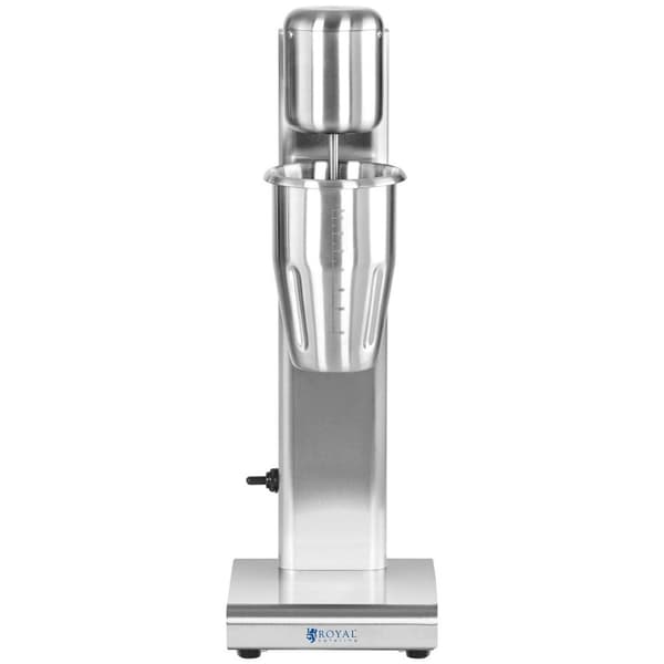 Royal Catering Milkshakemaskin - 1 L - 15 000 rpm - Rostfritt stål