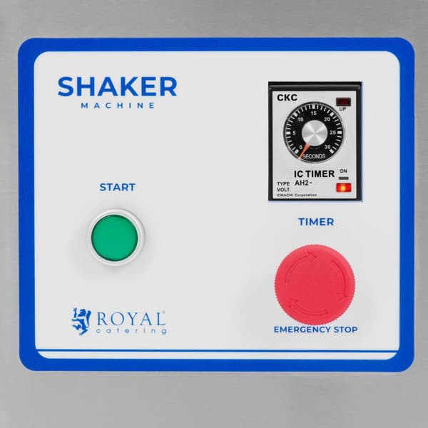 Royal Catering - Milkshakemaskin - Dubbel - 2 x 0,75 l - 240 varv/min - Rostfritt stål