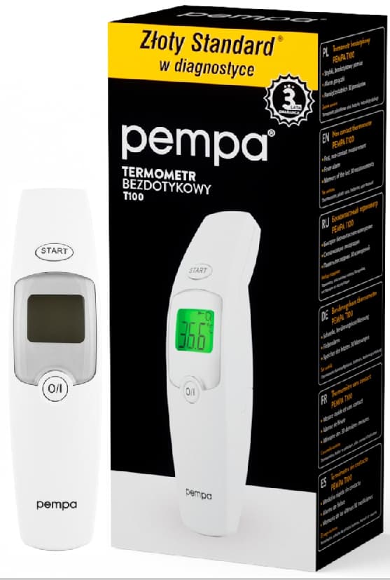 PEMPA T100 kosketukseton lämpömittari