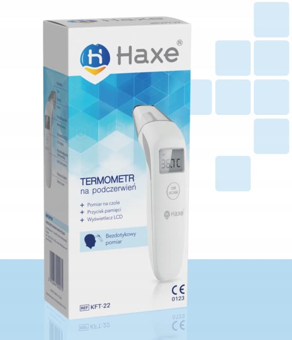 Kosketukseton HAXE infrapunalämpömittari KFT-22