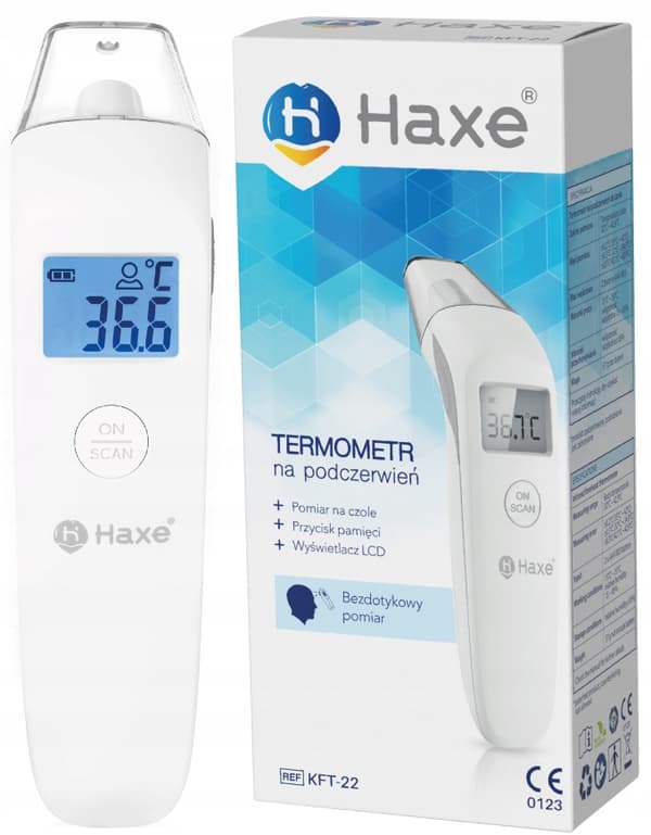 Kosketukseton HAXE infrapunalämpömittari KFT-22