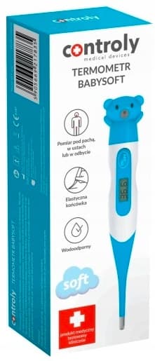 Baby Soft KFT-03c elektroninen lämpömittari 1 kpl.