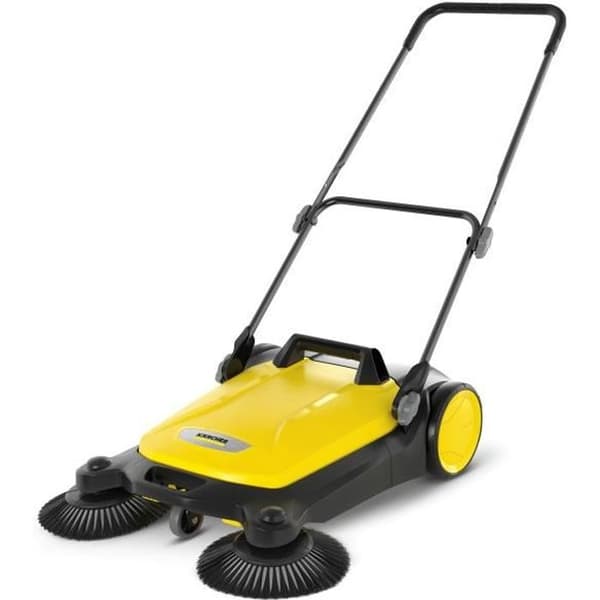 KARCHER S 4 Twin mekanisk sopmaskin - Gul och svart - 20 L soptunna