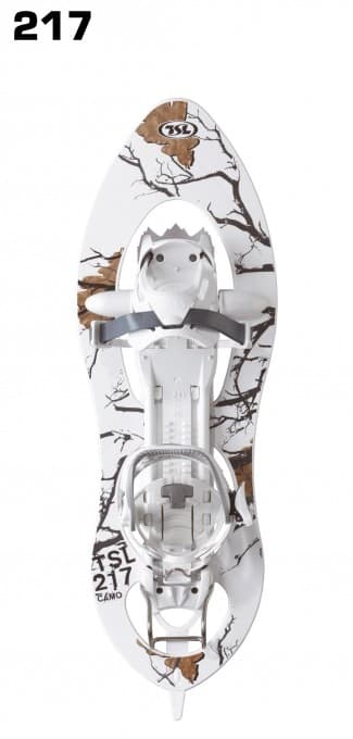 TSL CAMO 217 (40-100 kg), snöskor för jakt, snöskor vinterkamoflage