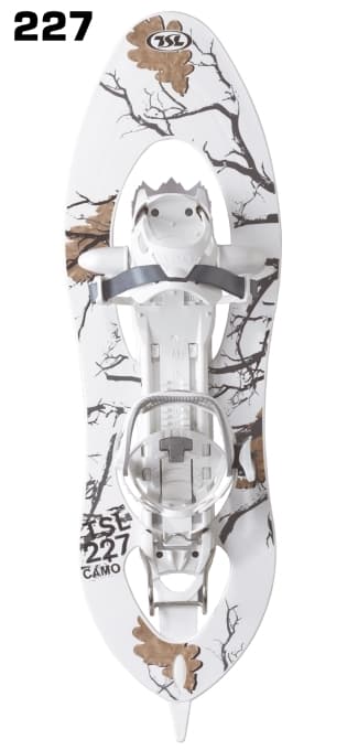 TSL CAMO 227 (70-140 kg), snöskor för jakt, snöskor vinterkamoflage