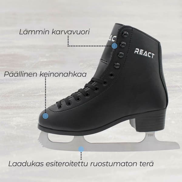 React Kaunoluistimet, musta - EU32