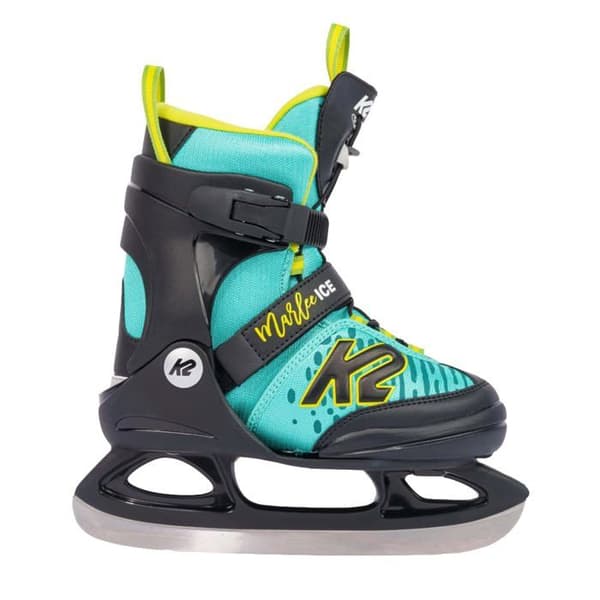 K2 Marlee Ice Girls skridskor, turkos/gul, XS (EU: 26-31 - Storbritannien: 7c-11c - MP: 13-17)
