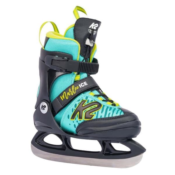 K2 Marlee Ice Girls skridskor, turkos/gul, XS (EU: 26-31 - Storbritannien: 7c-11c - MP: 13-17)