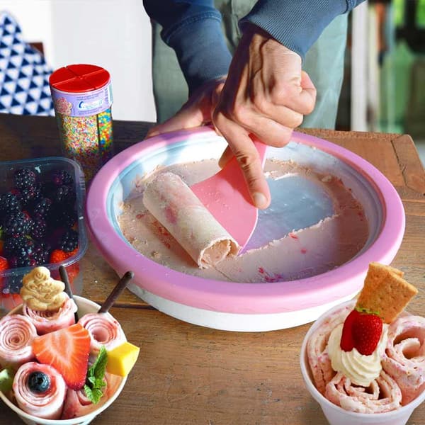 Fryseplate for Hjemmelagde Iskremruller