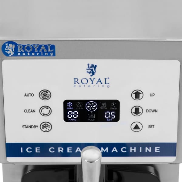 Mjukglassmaskin - 800 W - 13 l/h - LED - Royal Catering