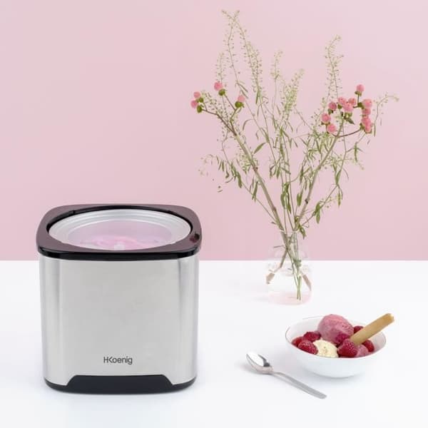 Sorbetmaskin HKOENIG - SRB80 - Kapacitet 2 L - Snabbberedning: 30 till 40 min - 12W