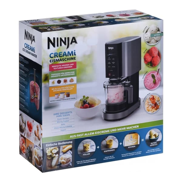 Ninja NC300EU glassmaskin Traditionell glassmaskin 1,4 L 800 W Svart, Silver