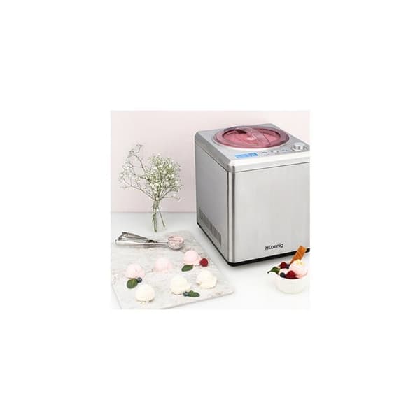 Sorbetmaskin - H.KOENIG - HF340 - 180W - 2L - Vertikal