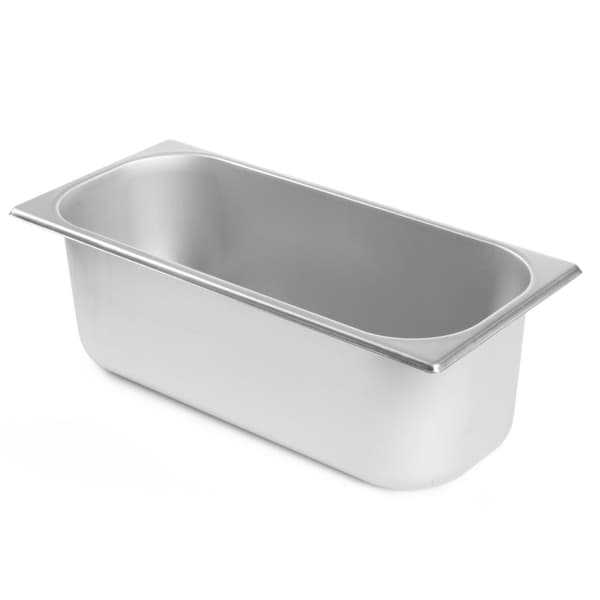 Professionell glassbricka i rostfritt stål, 360x165x120mm, kapacitet. 5L - Hendi 807019