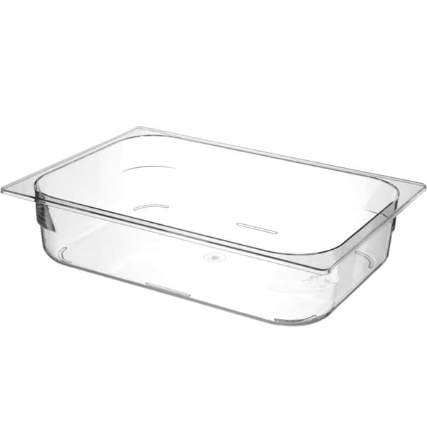 Polykarbonaattijäätelöastia 360x250x80mm - läpinäkyvä 5L - HENDI 807057