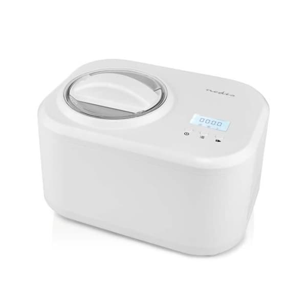 NEDIS Glassmaskin 1L integrerad kompressor Vit 35