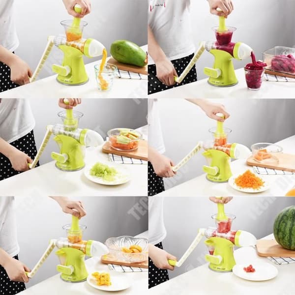 TD® italiensk stil hemmagjord italiensk stil glassmaskin Manuell kökstillbehör Sorbet Yoghurt Glass Dessert